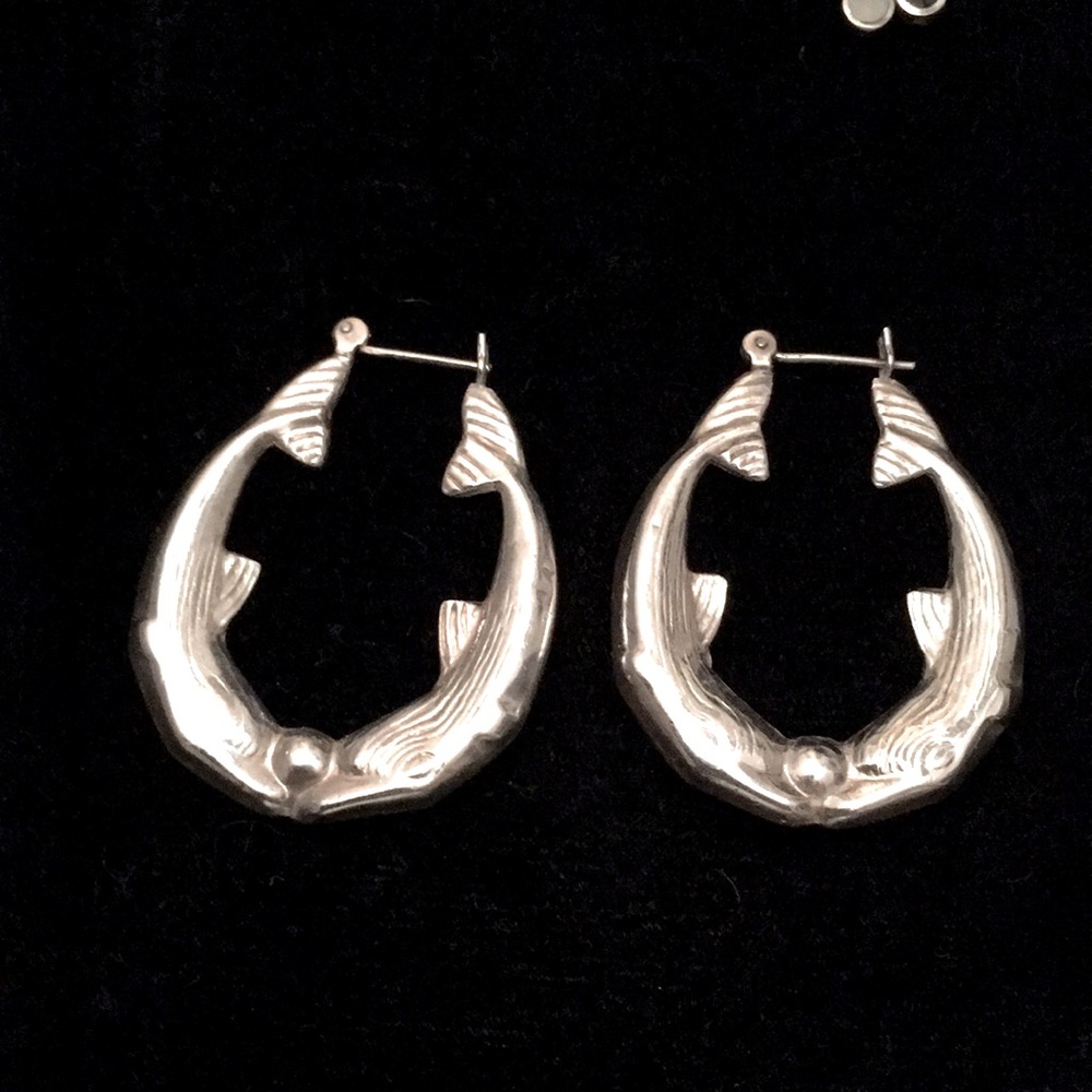Sterling Silver 925 hoop earrings